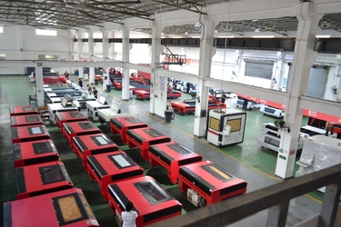 Guangzhou Hanniu laser equipment Co., Ltd. dây chuyền sản xuất của nhà sản xuất