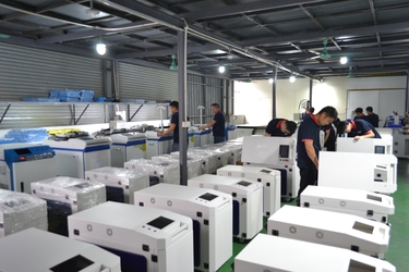 Guangzhou Hanniu laser equipment Co., Ltd. dây chuyền sản xuất của nhà sản xuất