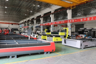 Guangzhou Hanniu laser equipment Co., Ltd. dây chuyền sản xuất của nhà sản xuất
