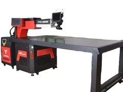 Advertising Welding 350W 500W Metal SS CS AL YAG Laser Welding Machine