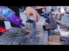 Saldatura a laser a fibra portatile a quattro in uno