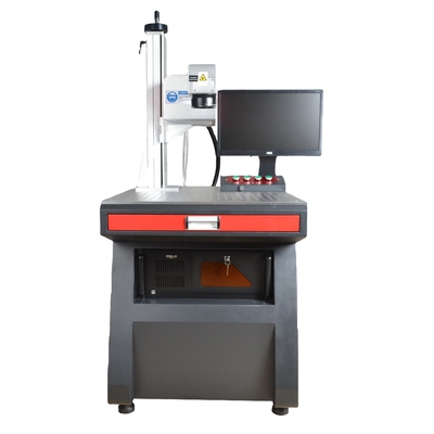 Mua Máy đánh dấu laser UV 3w 5w 10w / Máy đánh dấu laser thủy tinh 100 * 100mm online manufacture