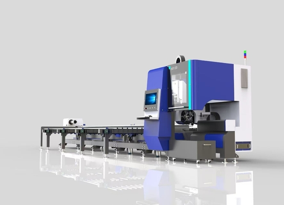 Mua Máy cắt laser ống thép không gỉ, Máy cắt laser ống kim loại 3000W online manufacture