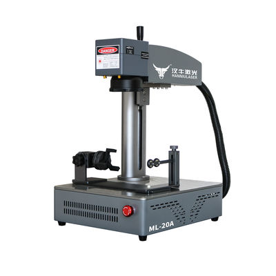 comprar Máquina de Marcação a Laser de Fibra de Tipo de Escritório para Engravagem de Alumínio em Aço Metálico 20W 30W 50W Fabricação em linha