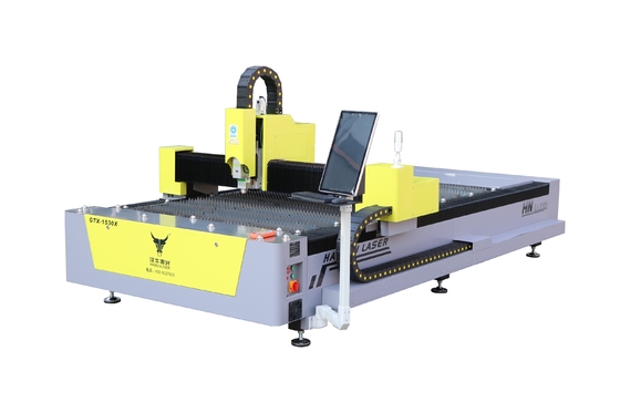 Máy cắt laser sợi thép cacbon 25mm 3000W 1500 * 3000mm 15m / min