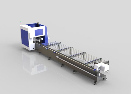 Máy cắt laser ống hình vuông kim loại Raycus Máy cắt laser 3000W