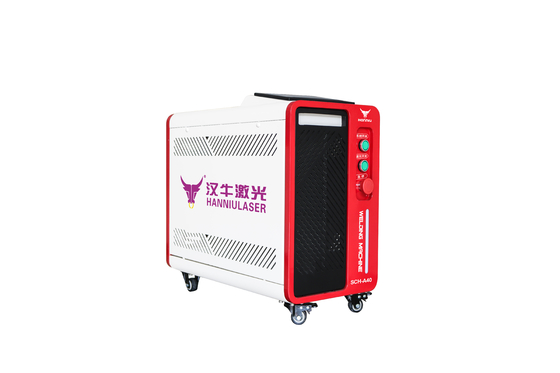 Handheld Four In One Fiber Laser Welding Machine Supports Various Metal Types 800W 1200W 1500W