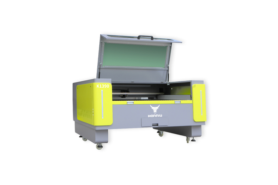 K1390 CO2 laser engraving machine for nonmetal Acrylic wood bamboo leather 