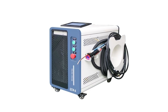 Pulsed Desktop Handheld Laser Welding Machine Air Cooled For Metal1500w