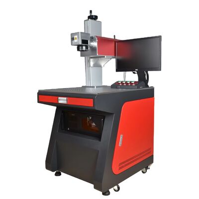 High Precision UV Laser Marking Machine 5w Water Cooling For Glass Pvc Rubber Plastic